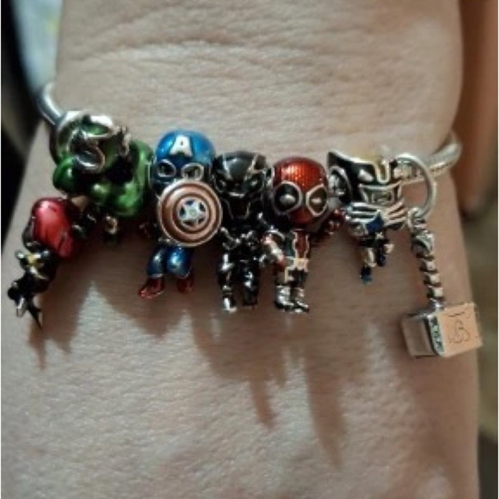 1pcs Pandora Harry Potter Star Wars Winnie The Pooh Charms - Picture 3 of 17